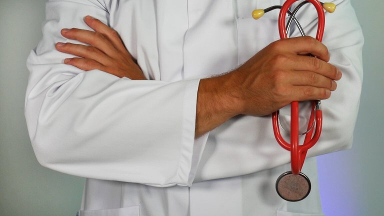 Stock photo of a physician