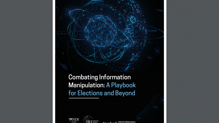 Combating Information Manipulation