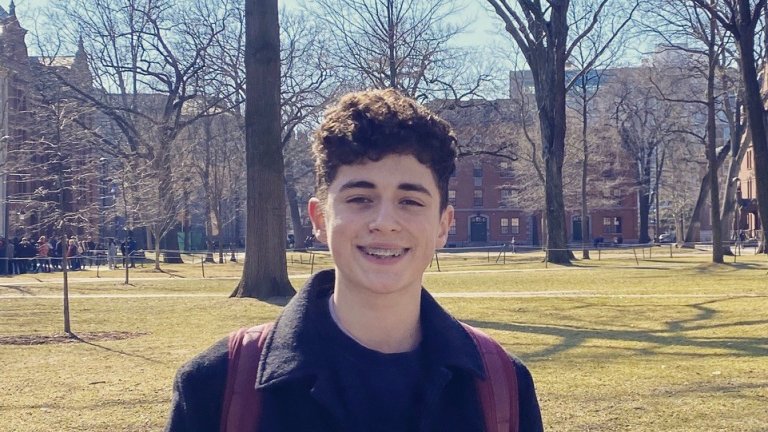 Santiago Calderon at Harvard University for debate tournament