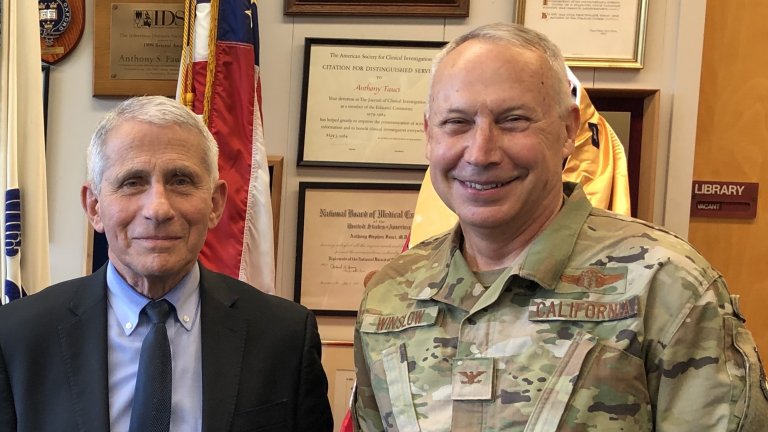Dr. Fauci and Dr. Winslow
