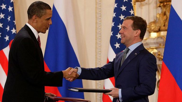 Start Treaty Obama Medvedez