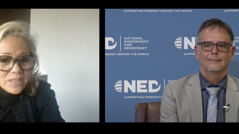 Eileen Donahoe & Ron Deibert (Lipset Lecture 2021)