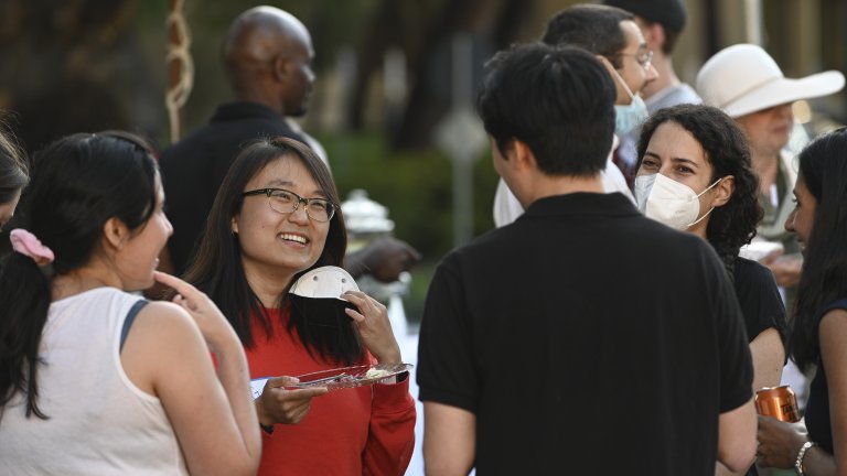 Students at Stanford Department of Health Policy Launch