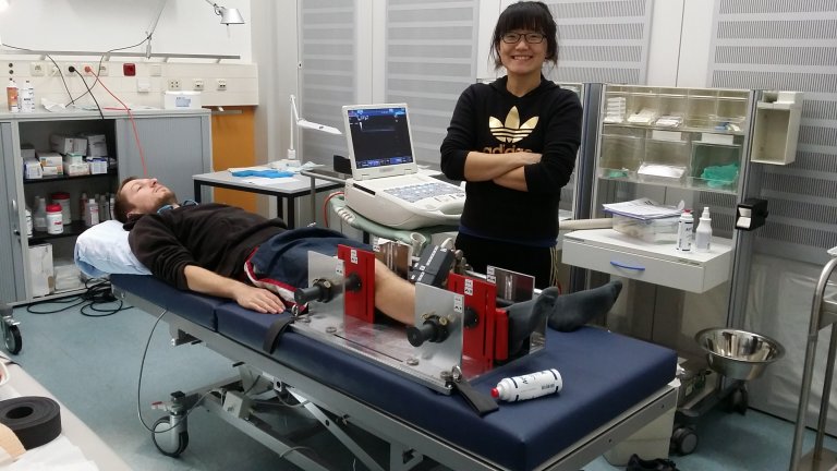 Yayu Monica Hew at her Internship