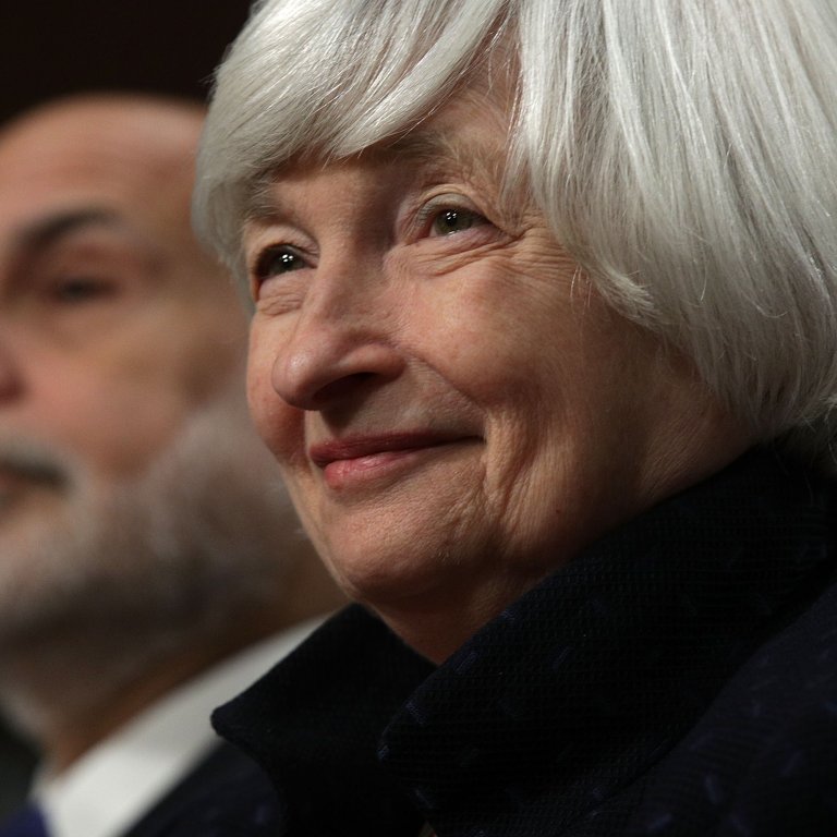 Former Federal Reserve Chair Janet Yellen