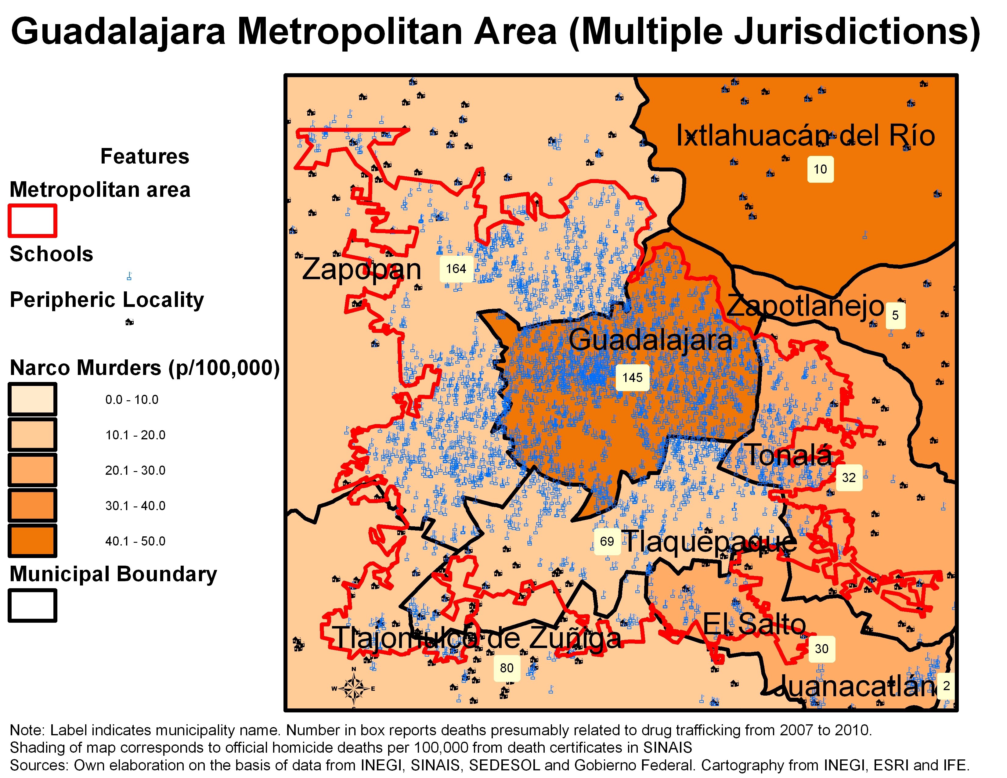 FSI CDDRL - Maps Illustrating Aspects of Violence in Mexico