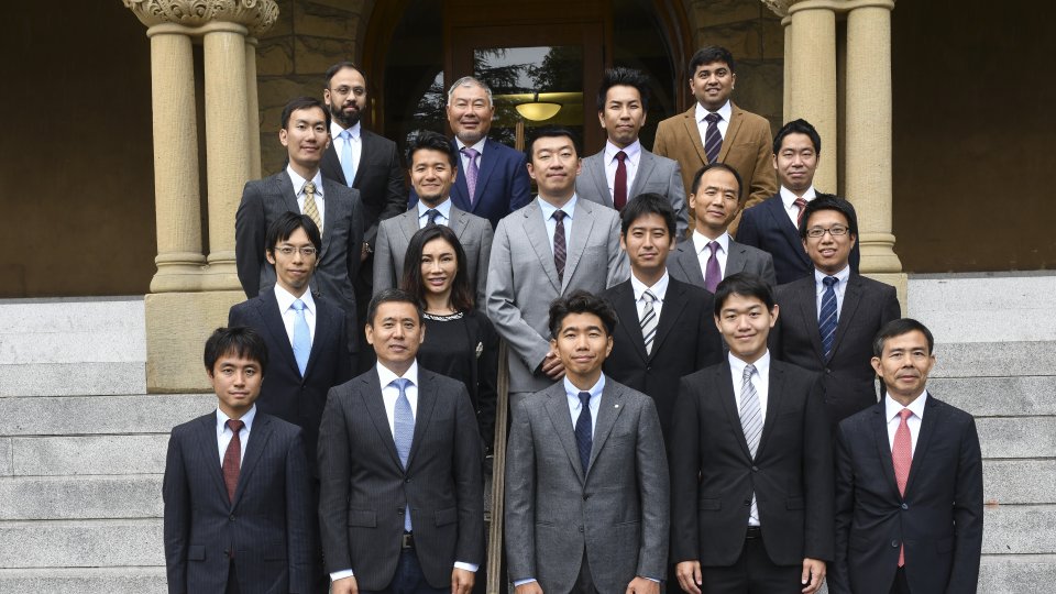 Group shot of 2019-20 Global Affiliates visiting fellows