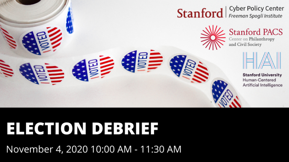 election debrief event stanford