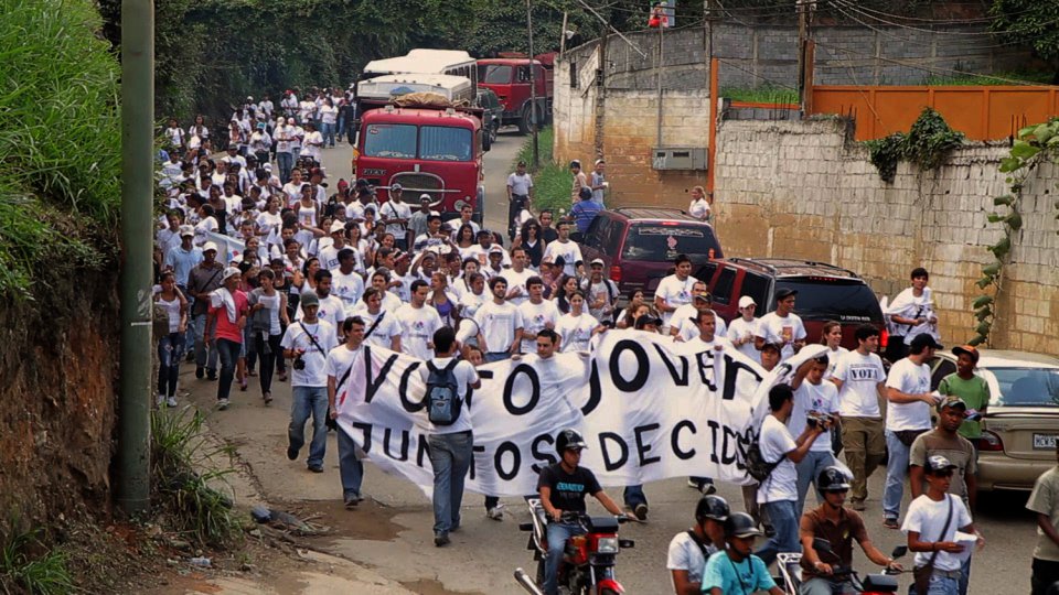 Venezuelan students protest Venezuelan students protest