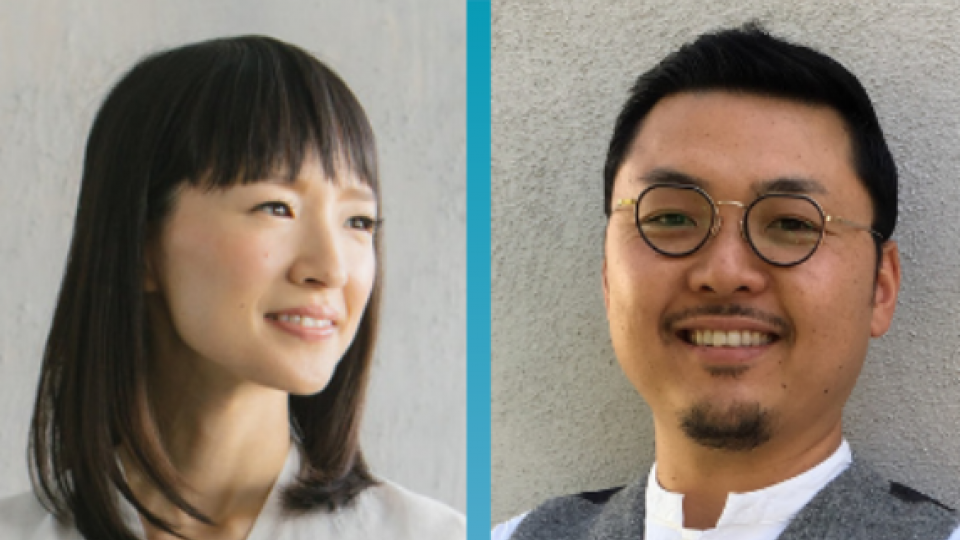 Portrait of Marie Kondo and Takumi Kawahara