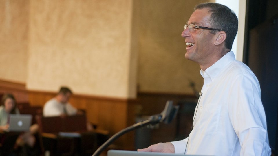Loren Baker teaching at Stanford University