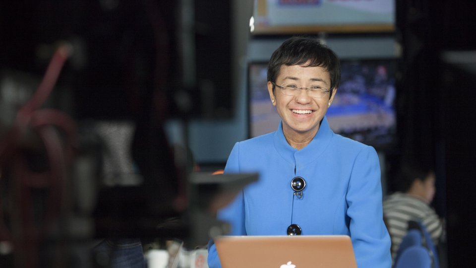 Portrait of Maria Ressa