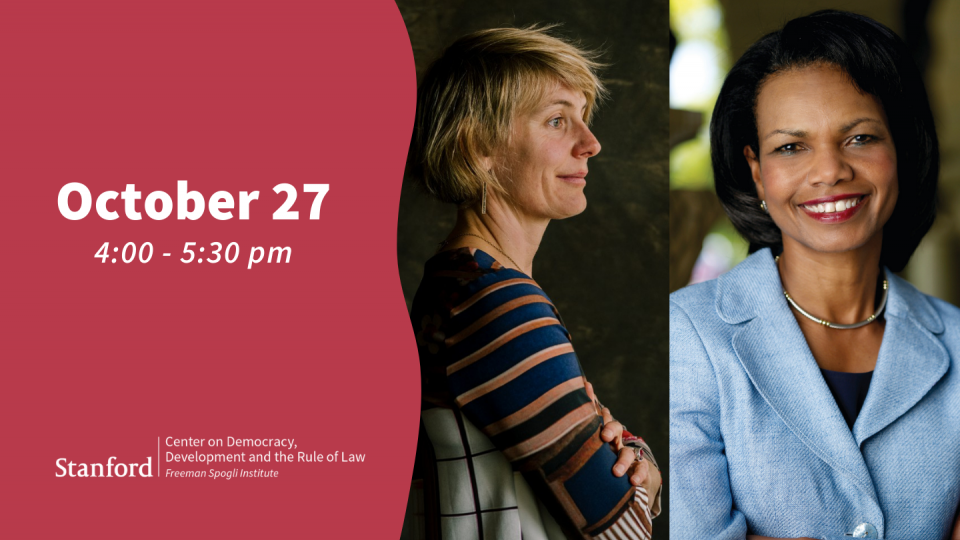 Obie Felton and Condoleeza Rice October 27
