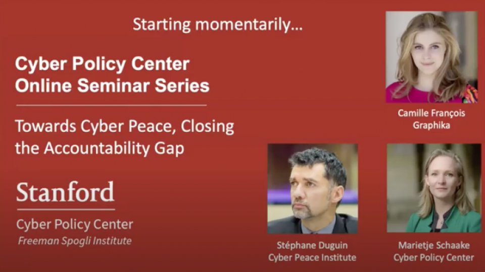 Towards Cyber Peace YouTube