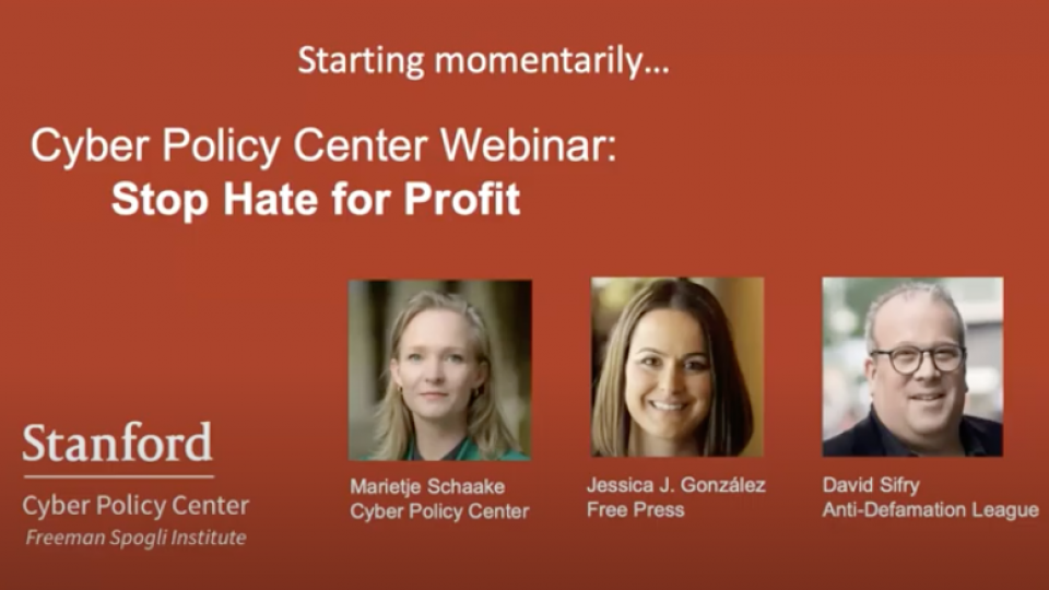 stop hate for profit screenshot of opening YouTube slide