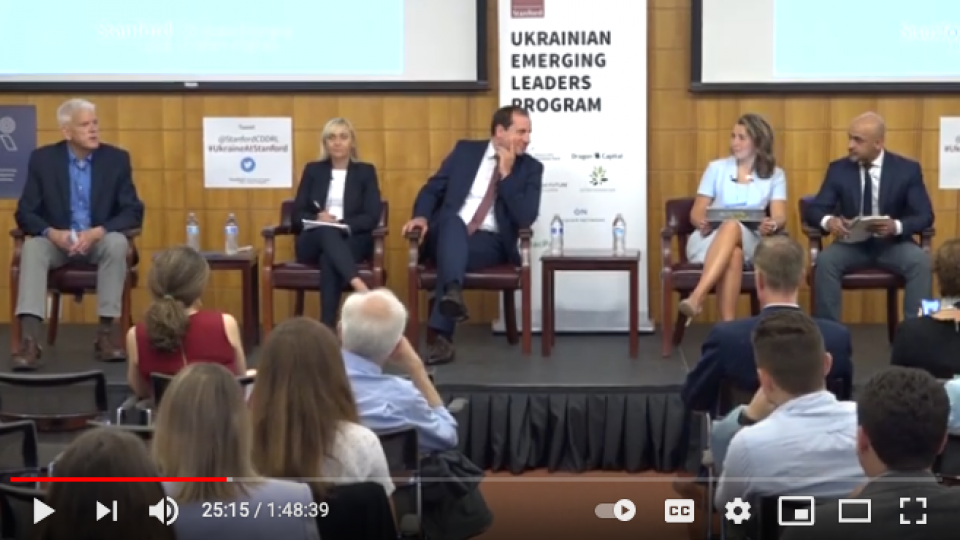 Reforms in Ukraine panel