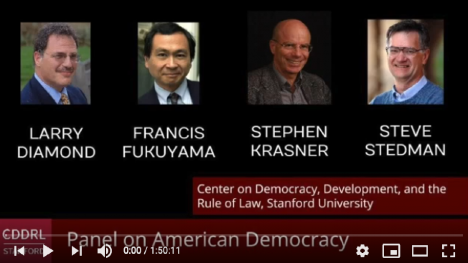 Panel on Amerian Democracy
