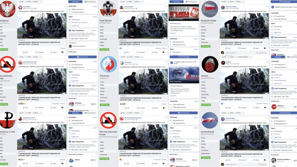 A misleading anti-immigrant article appearing on nine “Pantarhei” Pages at exactly 11:42am on March 6, 2020. This post got 243 reactions, 47 comments, and 83 shares across all “Pantarhei” Pages. A misleading anti-immigrant article appearing on nine “Pantarhei” Pages at exactly 11:42am on March 6, 2020. This post got 243 reactions, 47 comments, and 83 shares across all “Pantarhei” Pages.