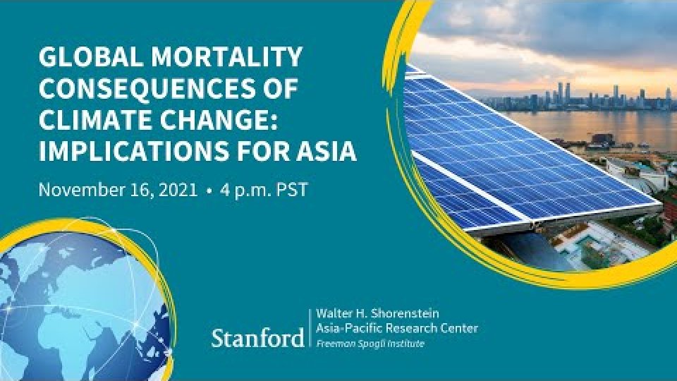 Global Mortality Consequences of Climate Change | Tamma Carleton and Jiacan Yuan