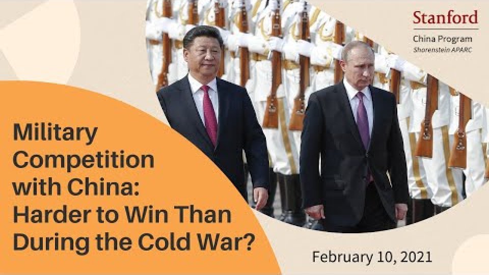 Military Competition with China: Harder to Win Than During the Cold War?