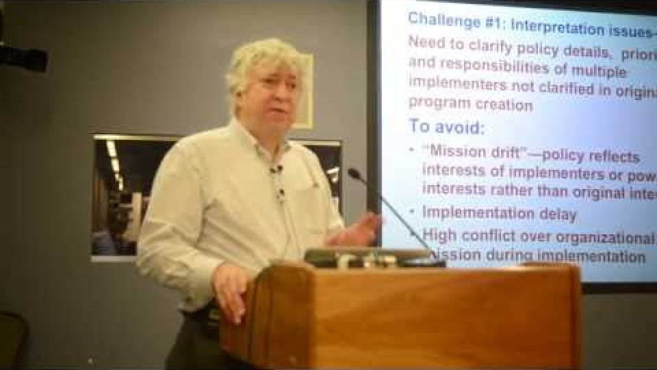 Challenges of Policy Implementation