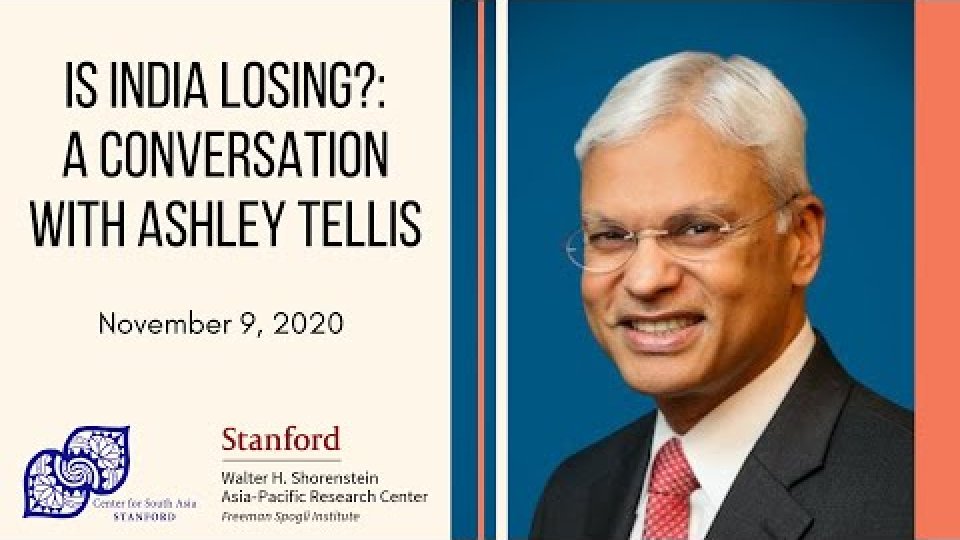 Is India Losing?: A Conversation with Ashley Tellis