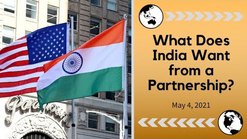 What Does India Want from a Partnership?