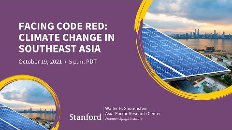 Facing Code Red: Climate Change in Southeast Asia | Angel Hsu and Melissa Low
