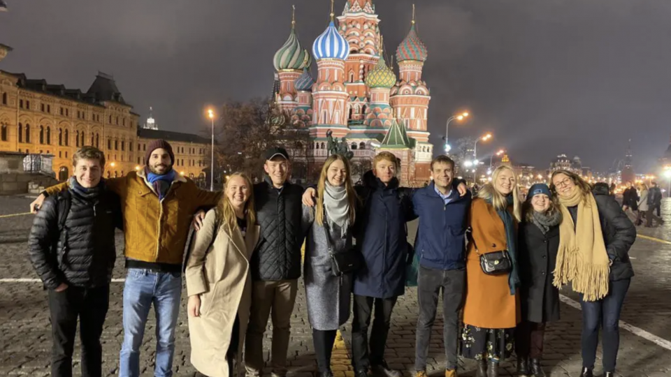 Photo of group of people smiling
