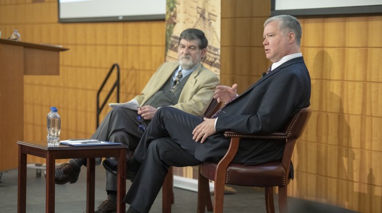 U.S. Special Representative for North Korea Stephen Biegun in conversation with Robert Carlin at Stanford