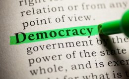 democracy stock image