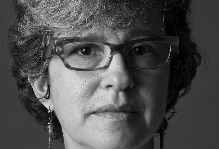 woman in glasses