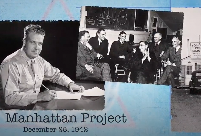 Images of the Manhattan Project scientists