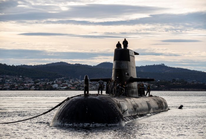 Australian Navy submarine HMAS Sheean