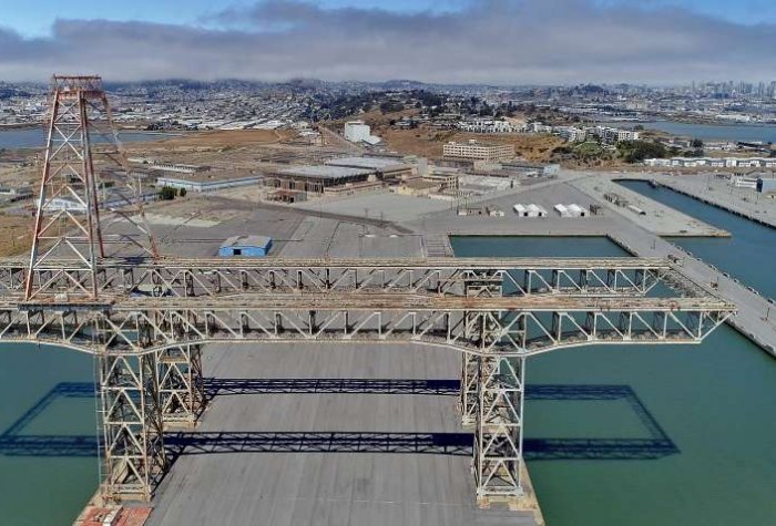 Photo of partial bridge