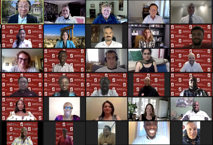 Screenshot of Draper Hills 2021 opening session