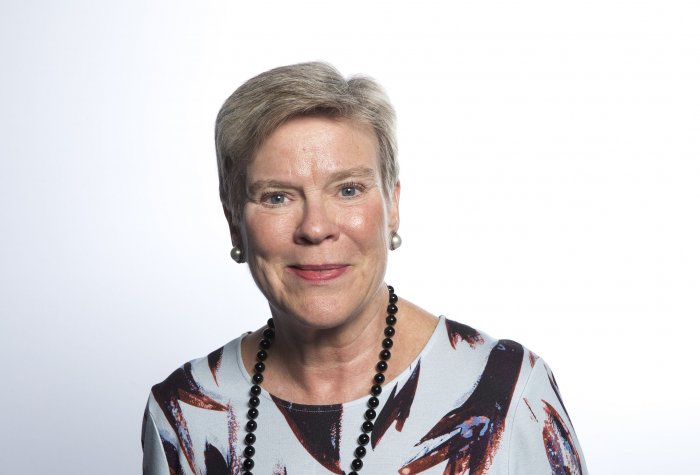 Woman smiling