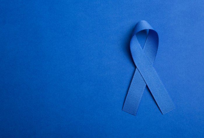 Blue Colon Cancer Ribbon