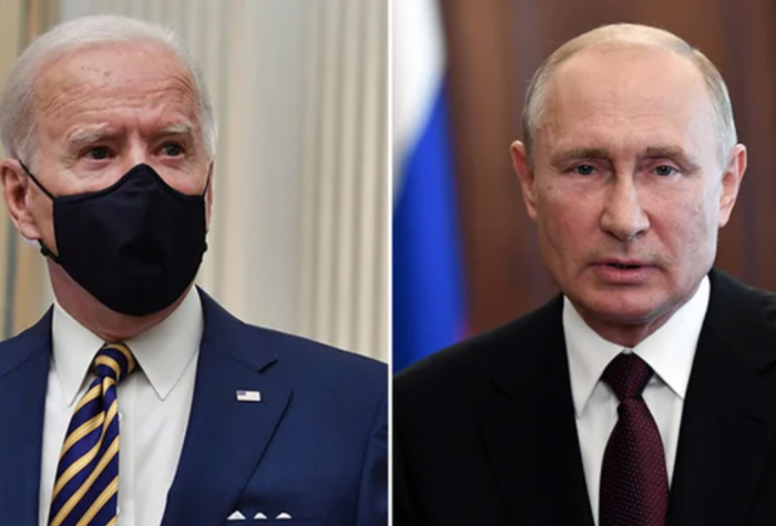 Image of Joe Biden and Putin