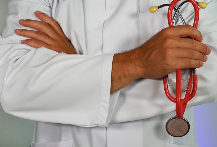 Stock photo of a physician