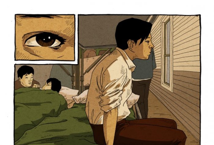 Image from Angel Island: The Chinese American Experience