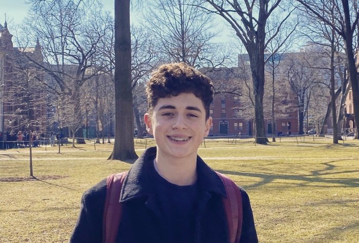 Santiago Calderon at Harvard University for debate tournament