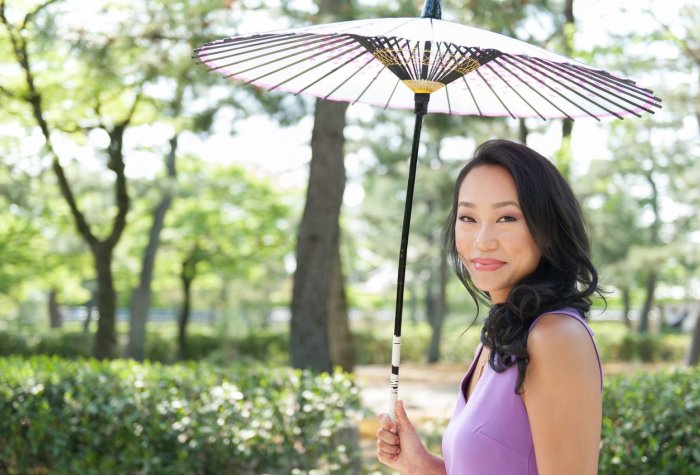 Victoria Tsai in Kyoto