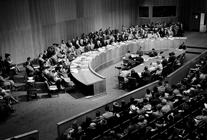 People in a meeting