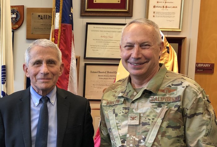 Dr. Fauci and Dr. Winslow