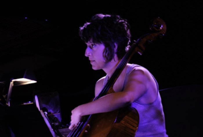 Color image of Jessie Marino performing at the 2014 SPOR Festival Color image of Jessie Marino performing at the 2014 SPOR Festival