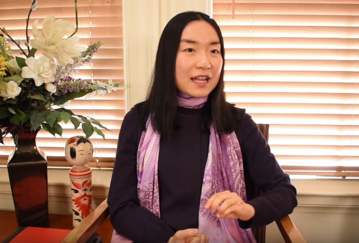 Ketian Zhang participating in Q&A