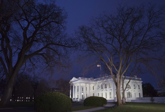Mandel Ngan/AFP/Getty Images white house night gettyimages