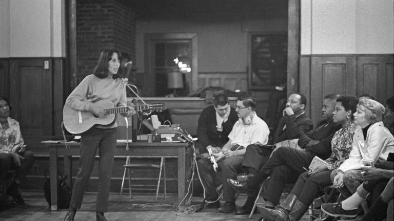 Joan Baez, SCLC Frogmore Retreat