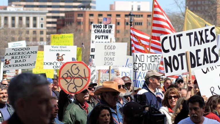Protestors in Connecticut Protestors in Connecticut